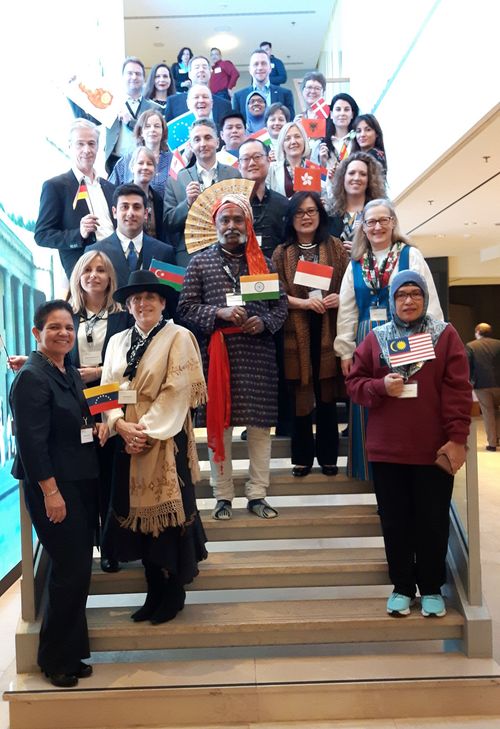 Group picture of EconBiz partners at the Open Science conference 2018 in Berlin