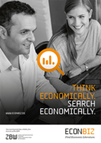 Thumbnail of the EconBiz-Poster “Think Economically. Search Economically.”
